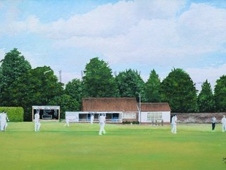 Dereham Cricket Ground, Norfolk Image.