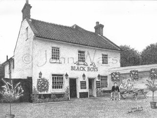 Other Norfolk pubs (pencil drawings) Image.
