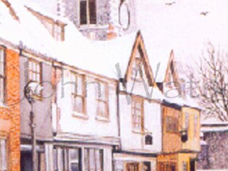 Princes St., Norwich, Norfolk. (watercolour) Image.