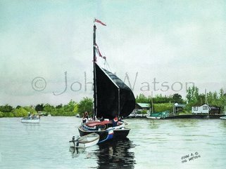 Wherry  Albion, (watercolour) Image.