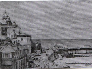 Cromer, Original pencil drawing Image.