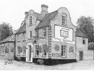 No 52 Dog Inn, Swardeston, Norfolk Image.