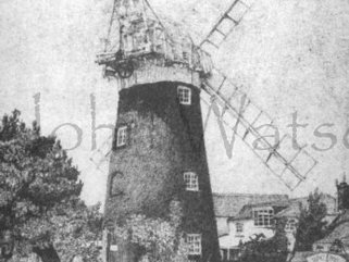 Stow Mill, (pencil drawing) Image.