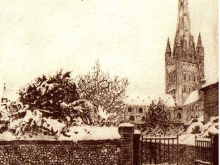 Cathedral snow Image.