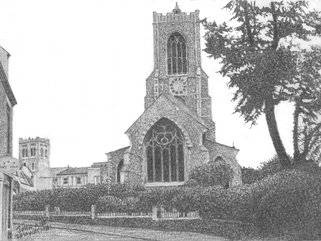 St. Giles on the hill, Norwich Image.