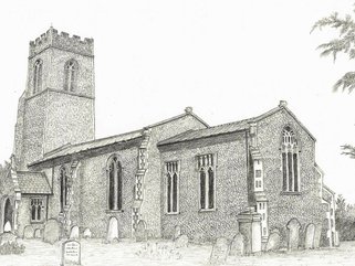 Mulbarton Church Image.