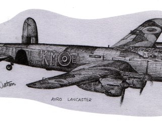 Avro Lancaster Image.